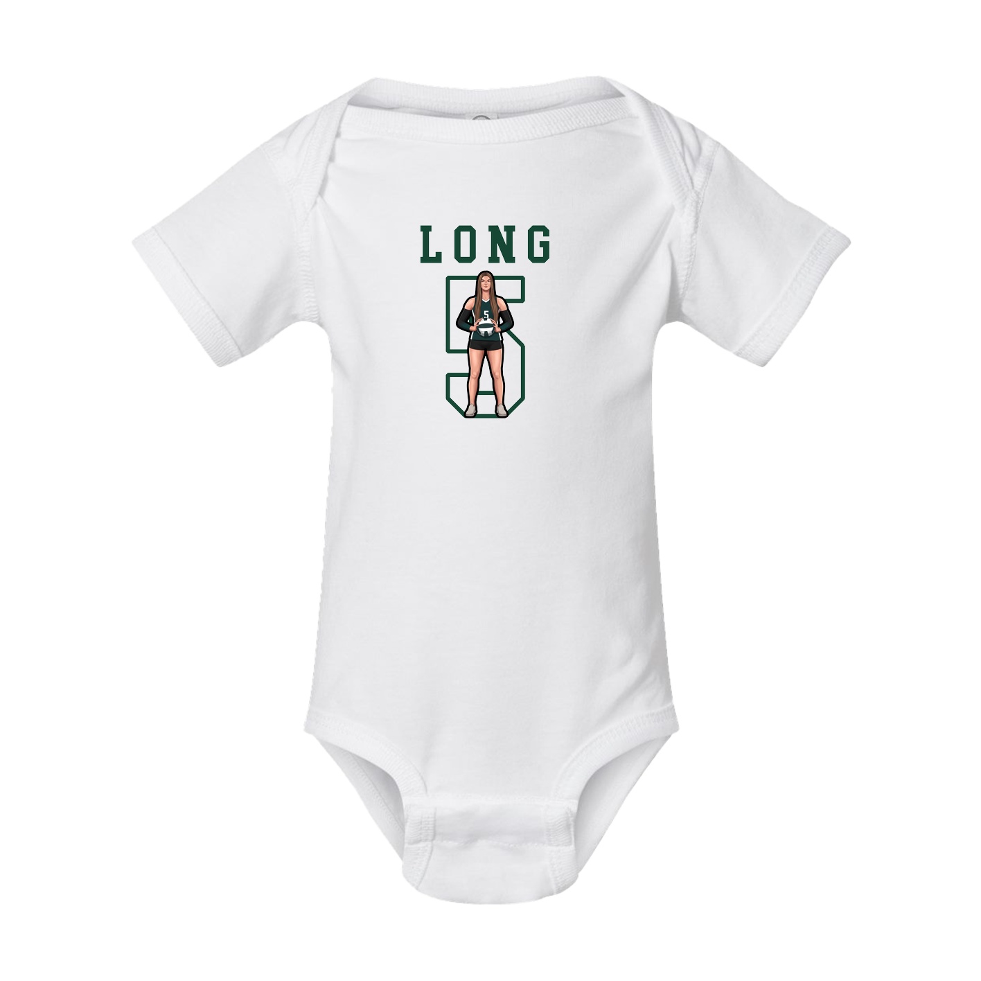 Baby Onesie — Shirsey in White