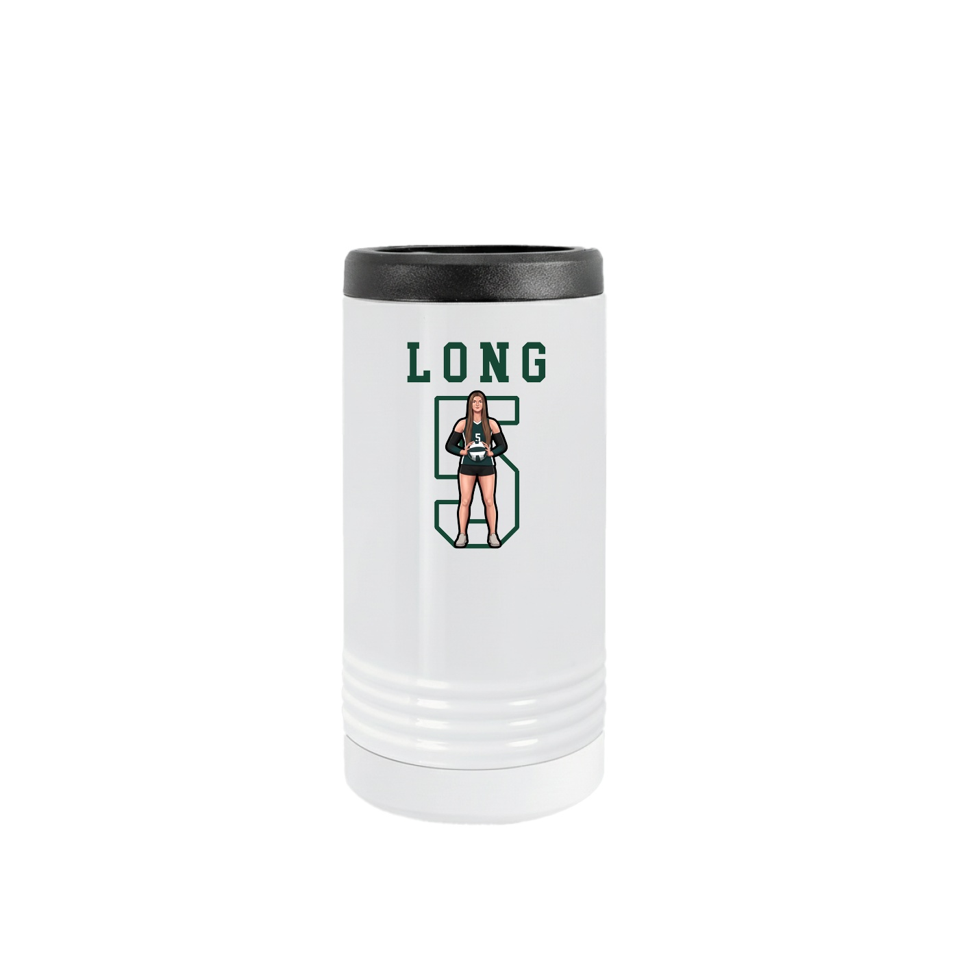 Slim Beverage Holder — Shirsey in White