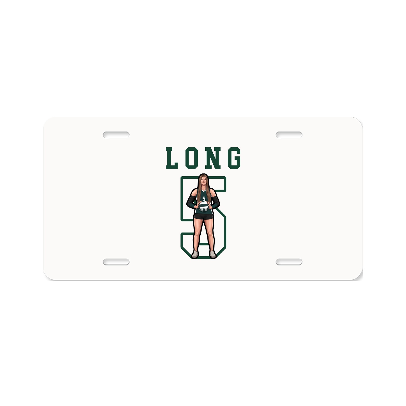 License Plate — Shirsey in Classic