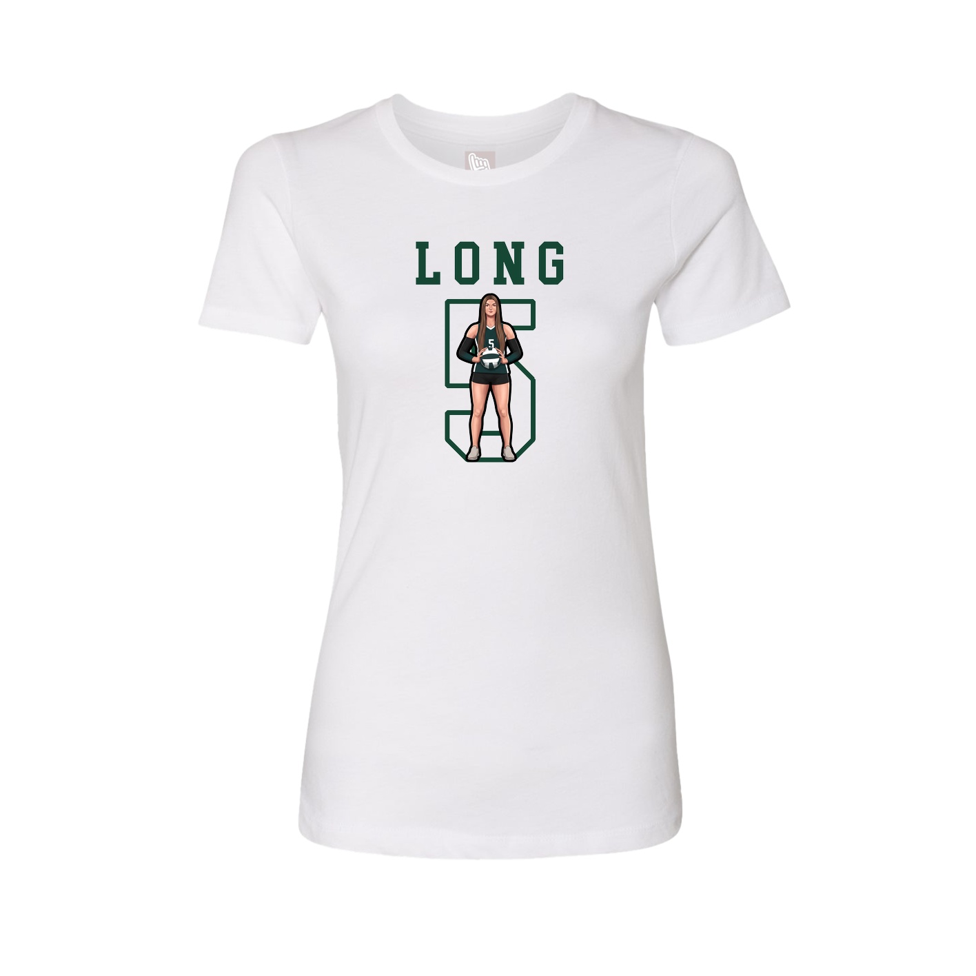 Fitted Women's Tee — Shirsey in White