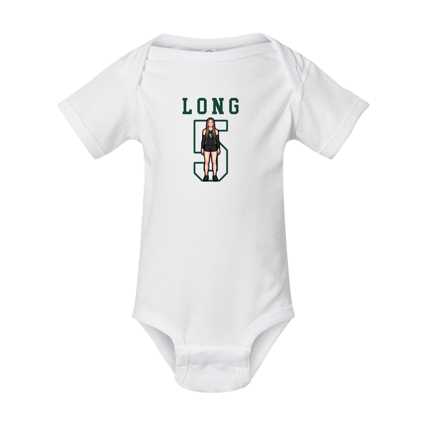 Baby Onesie — Shirsey in White