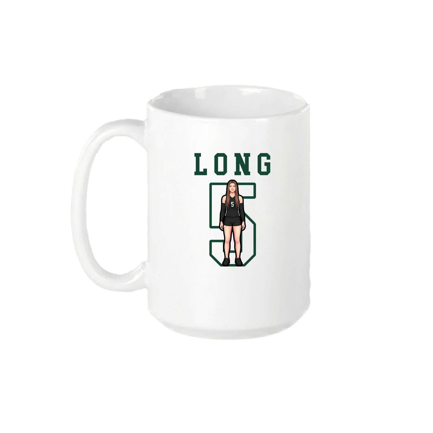 15oz Coffee Mug — Shirsey in White