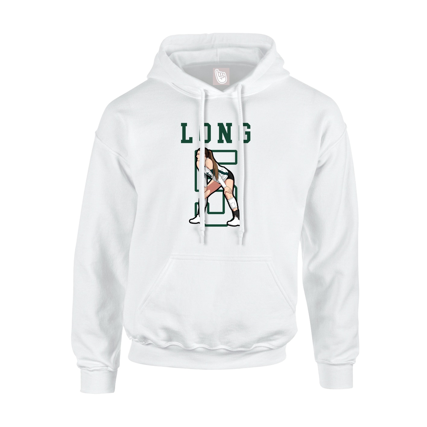 Youth Hoodie — Shirsey in White