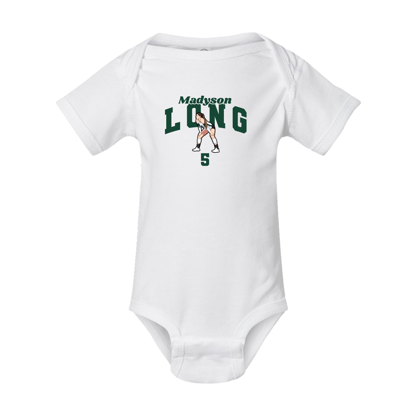 Baby Onesie — Signature Arch in White