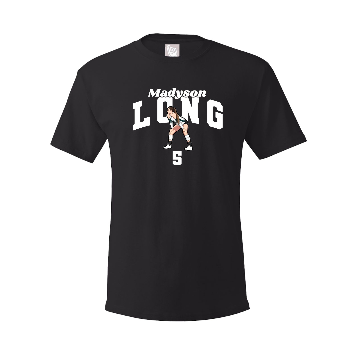 Tee — Signature Arch in Black
