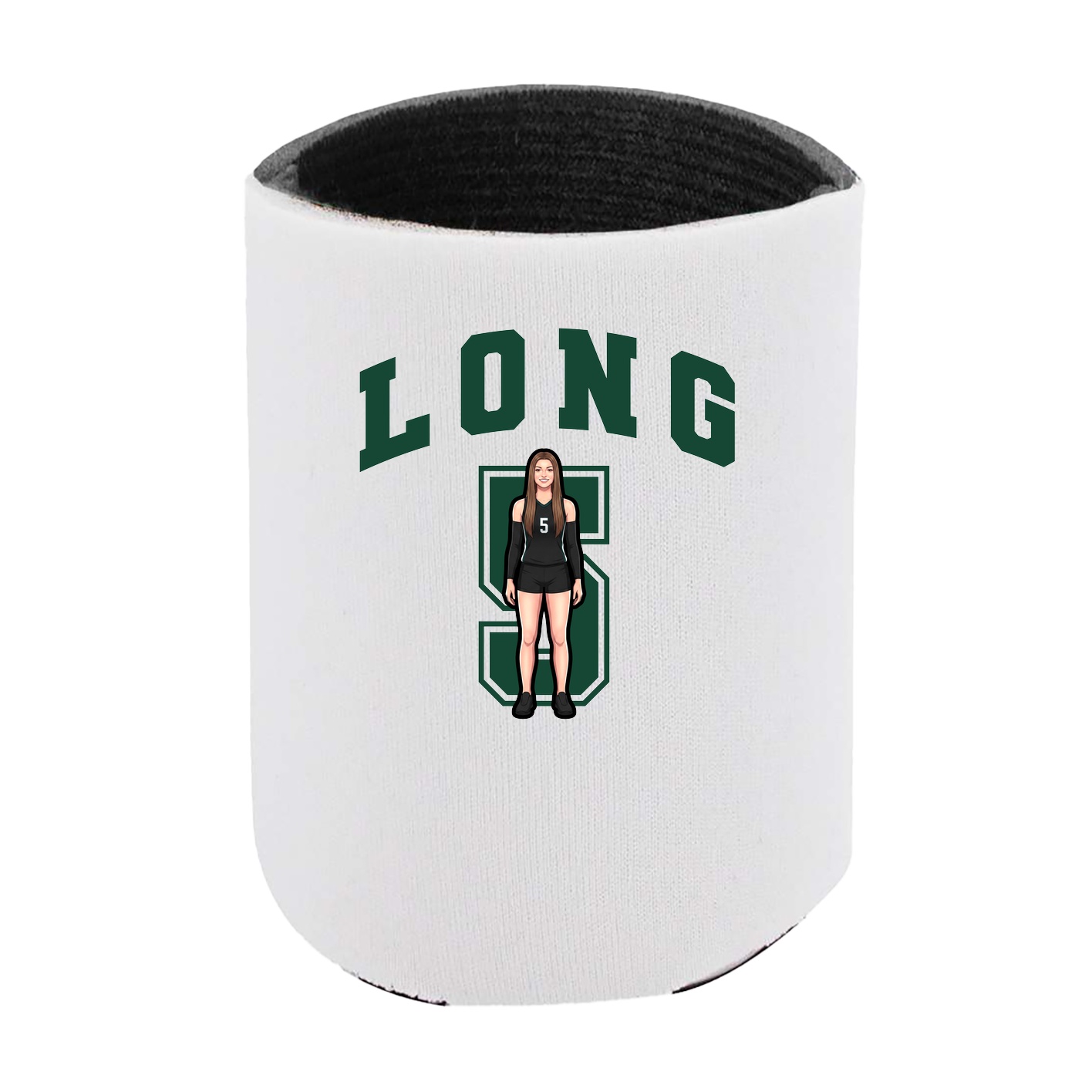 Can Holder — Number in White