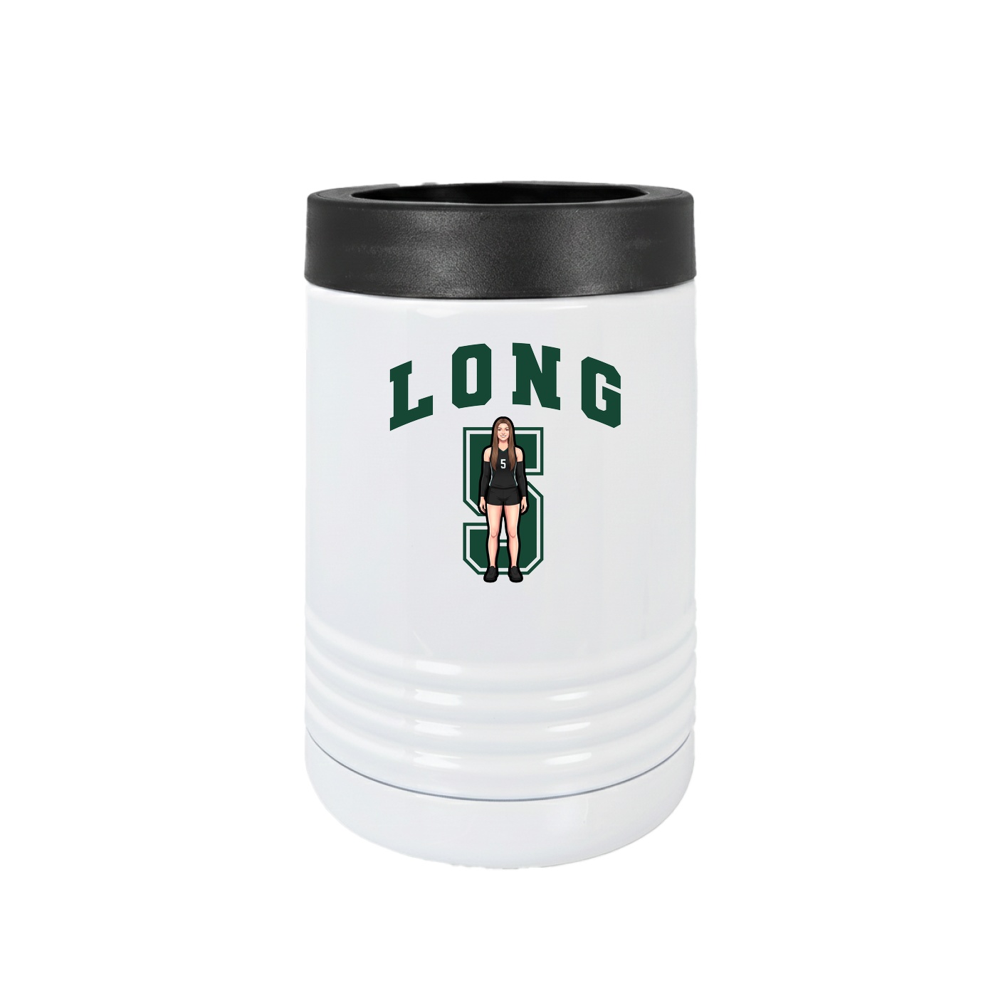 Beverage Holder — Number in White