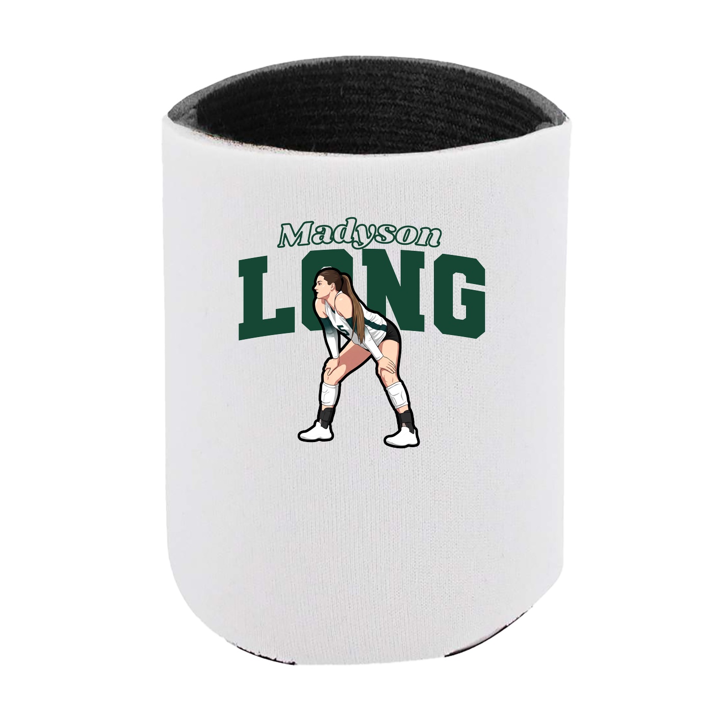 Can Holder — Name Arch in White