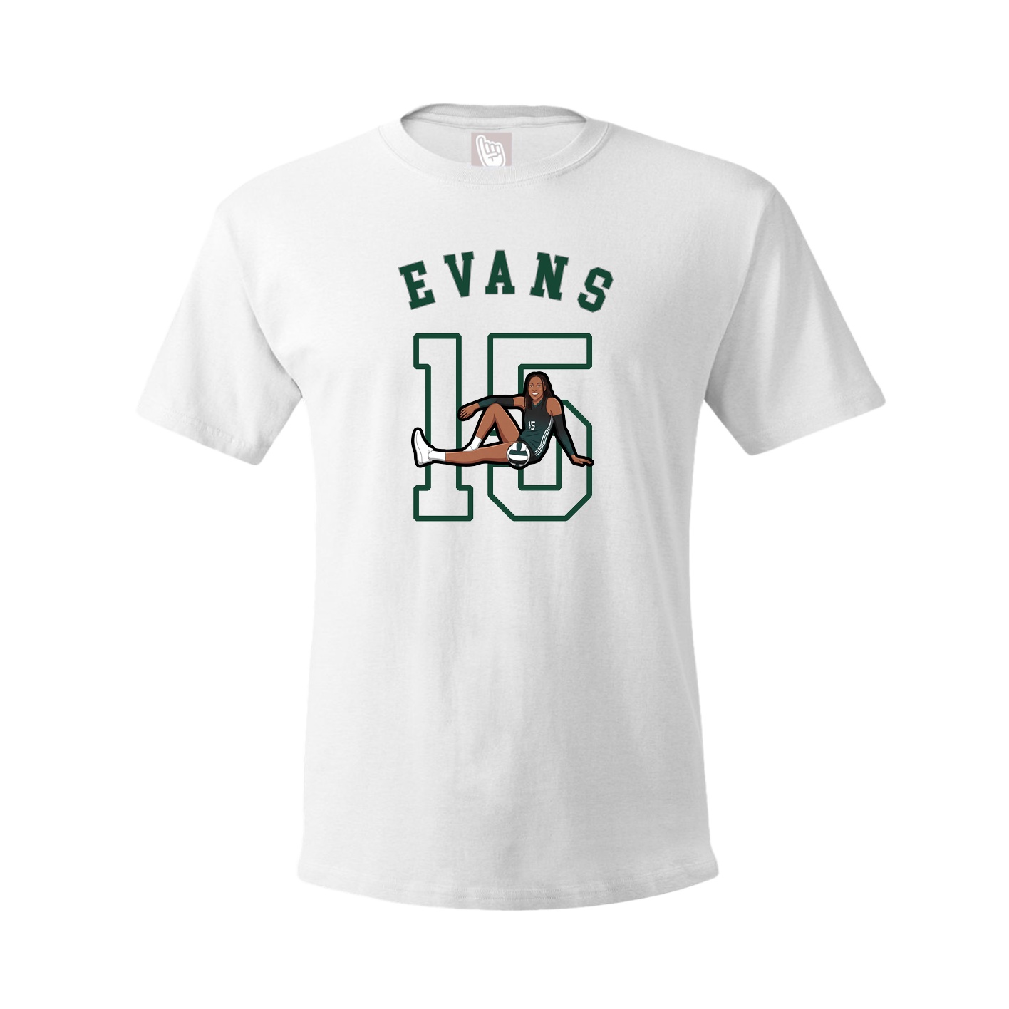 Youth Tee — Shirsey Arch in White
