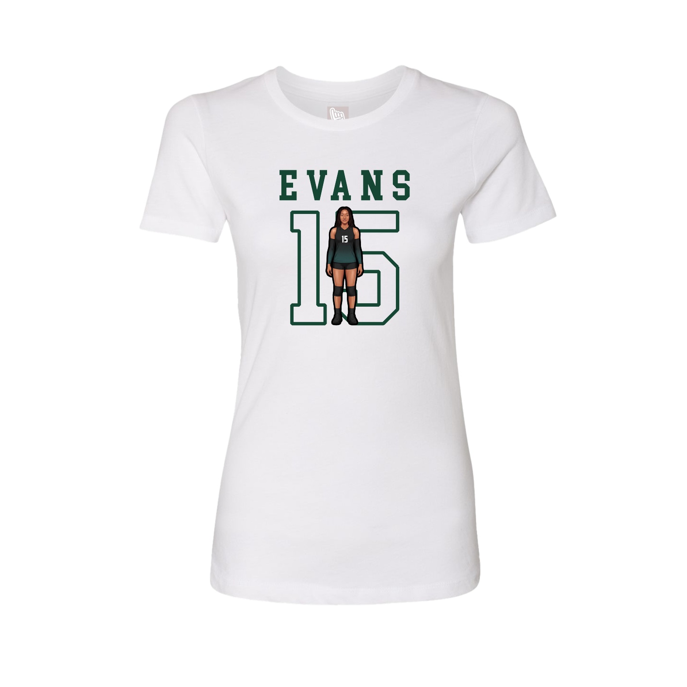 Fitted Women's Tee — Shirsey in White