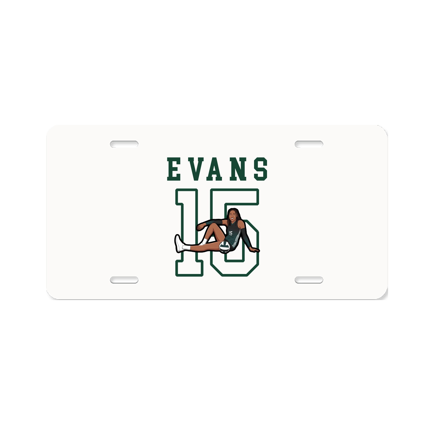License Plate — Shirsey in Classic