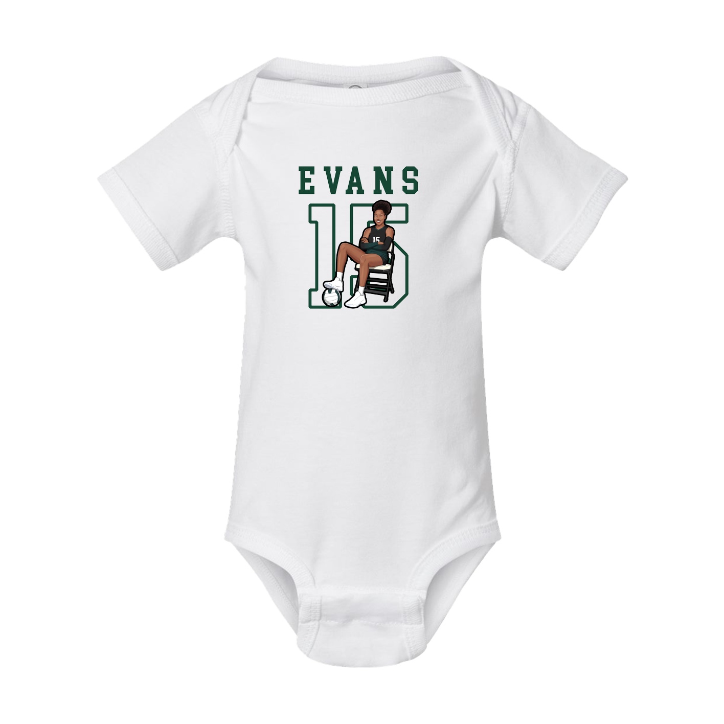 Baby Onesie — Shirsey in White