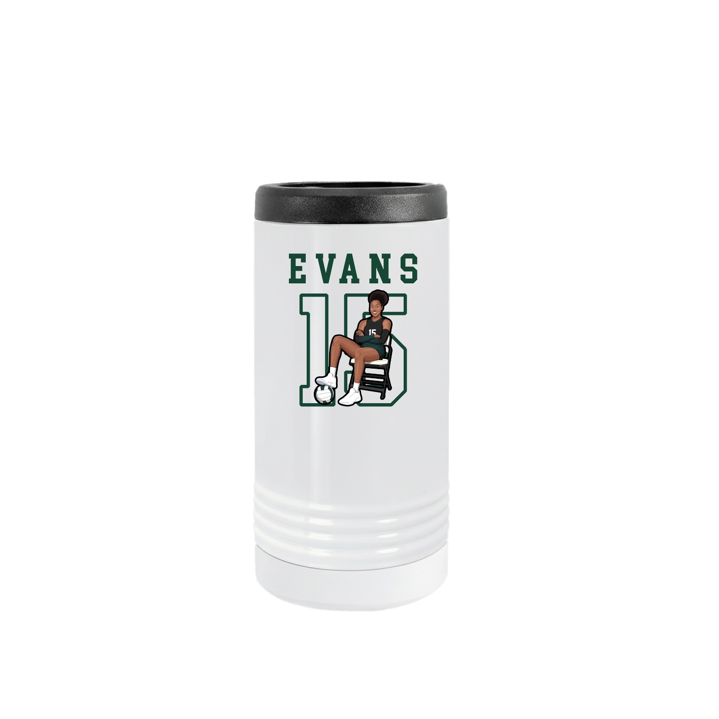 Slim Beverage Holder — Shirsey in White