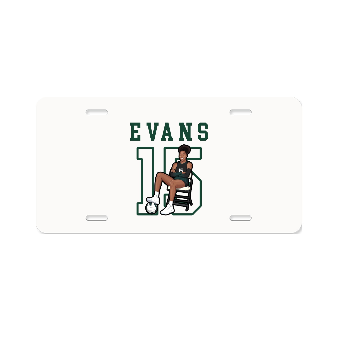 License Plate — Shirsey in Classic