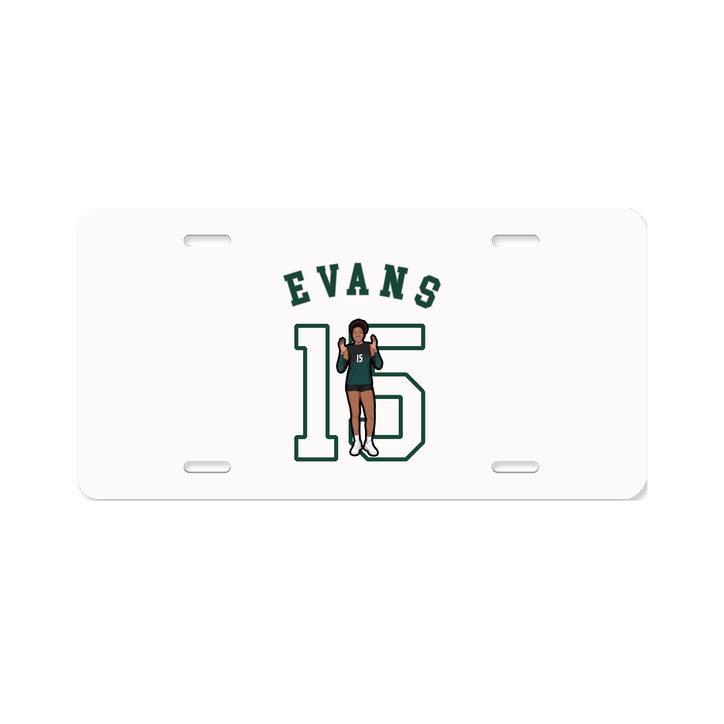 License Plate — Shirsey Arch in Classic
