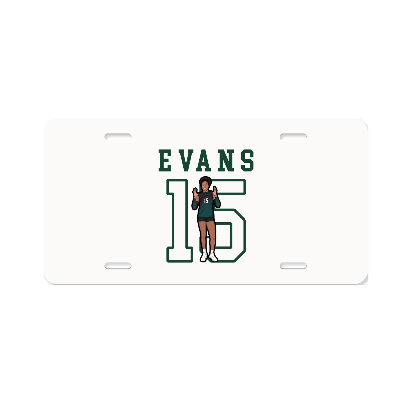 License Plate — Shirsey in Classic