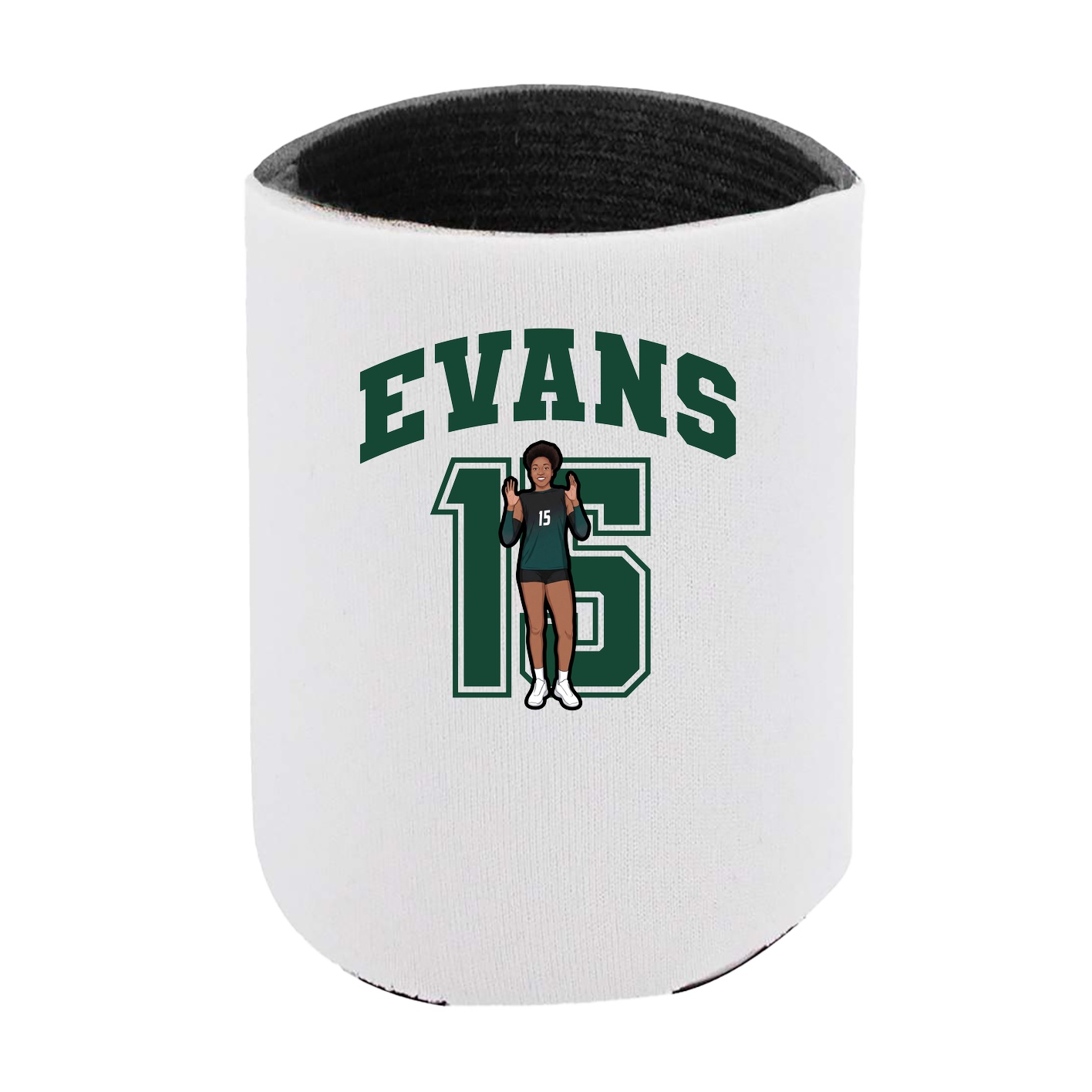 Can Holder — Number in White