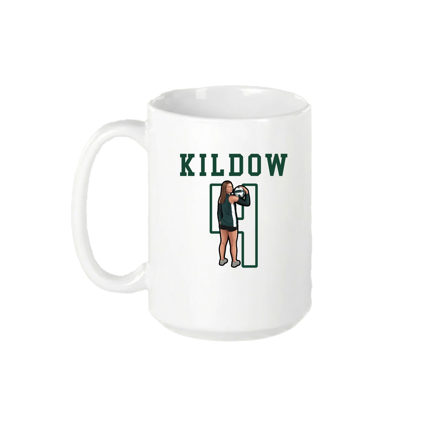 15oz Coffee Mug — Shirsey in White