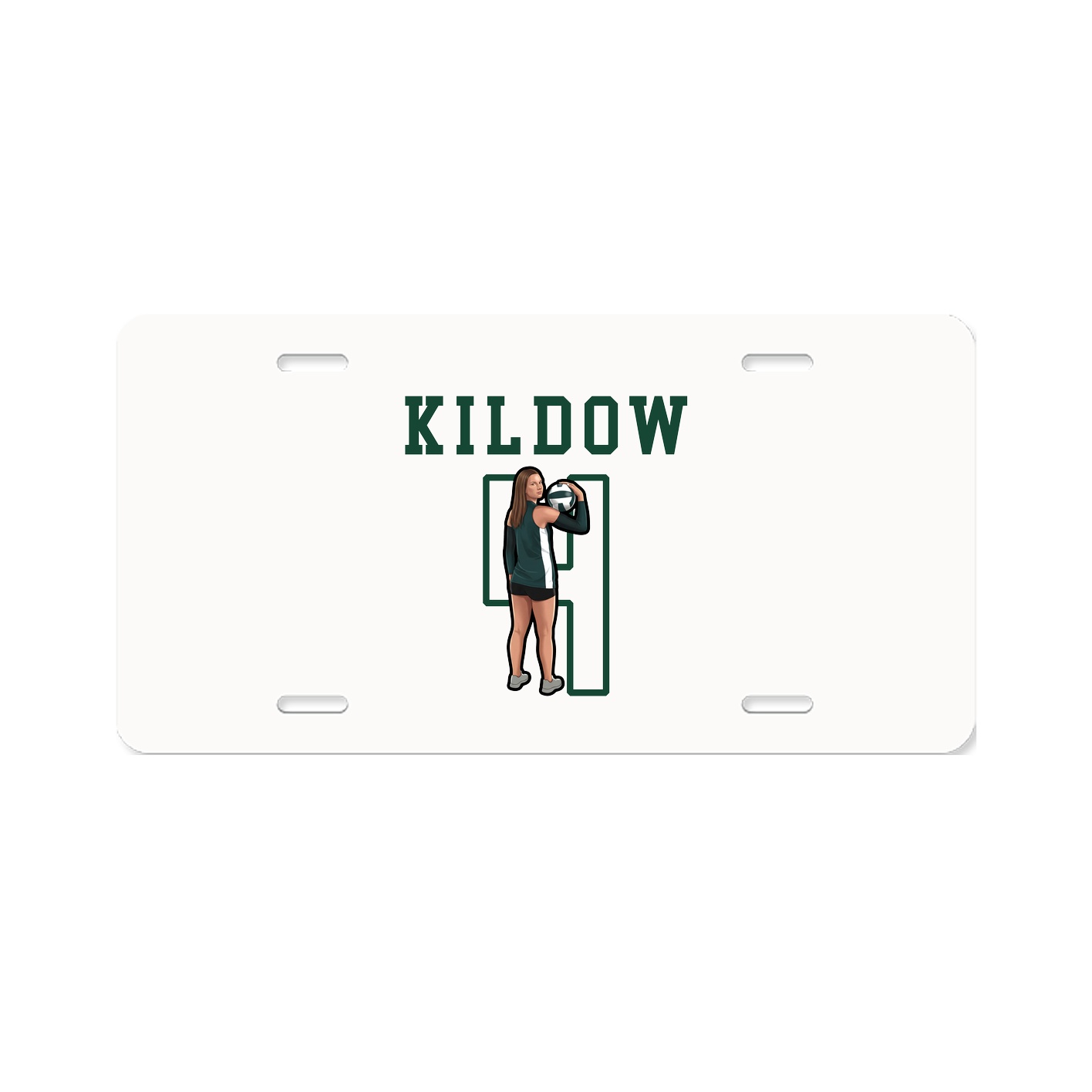 License Plate — Shirsey in Classic