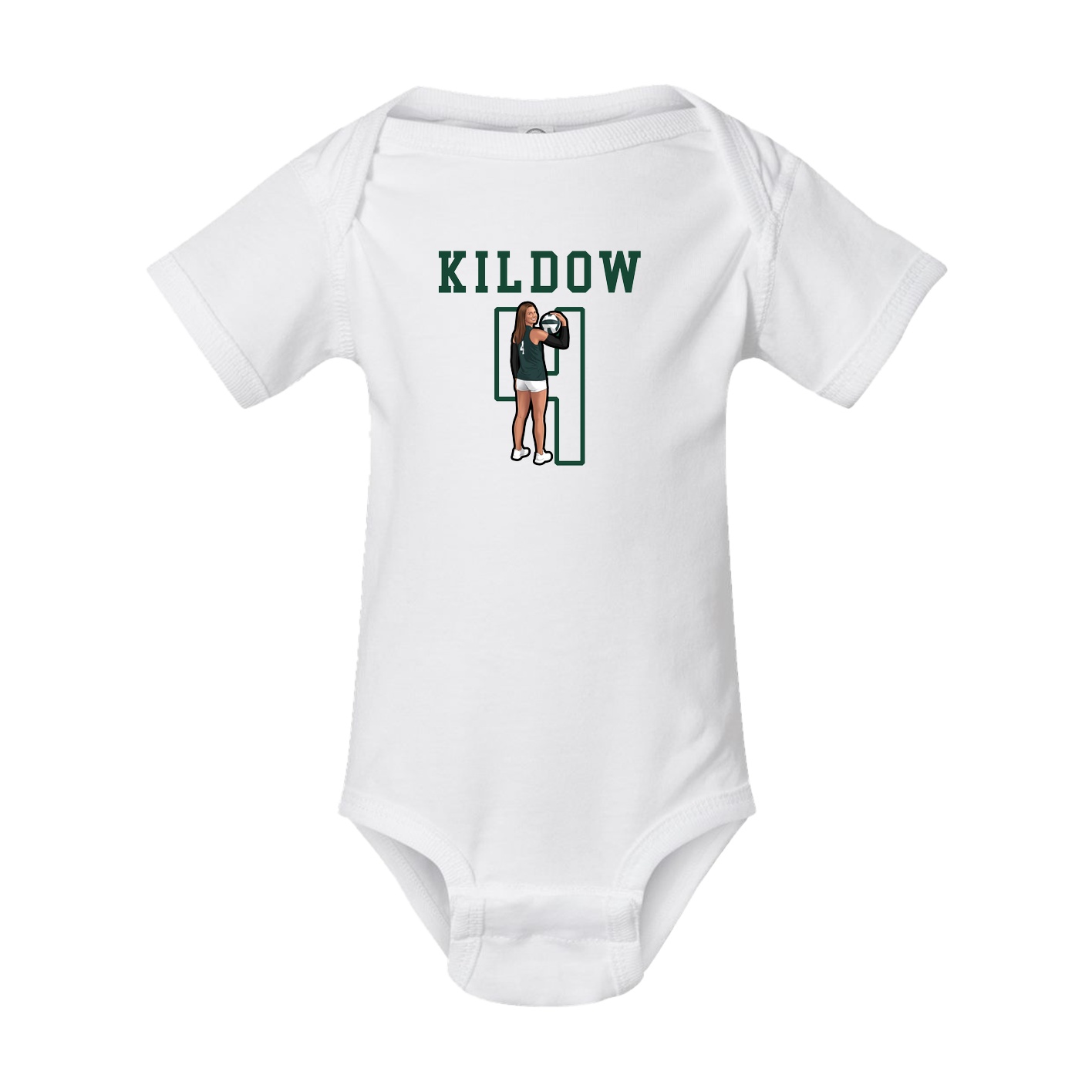 Baby Onesie — Shirsey in White