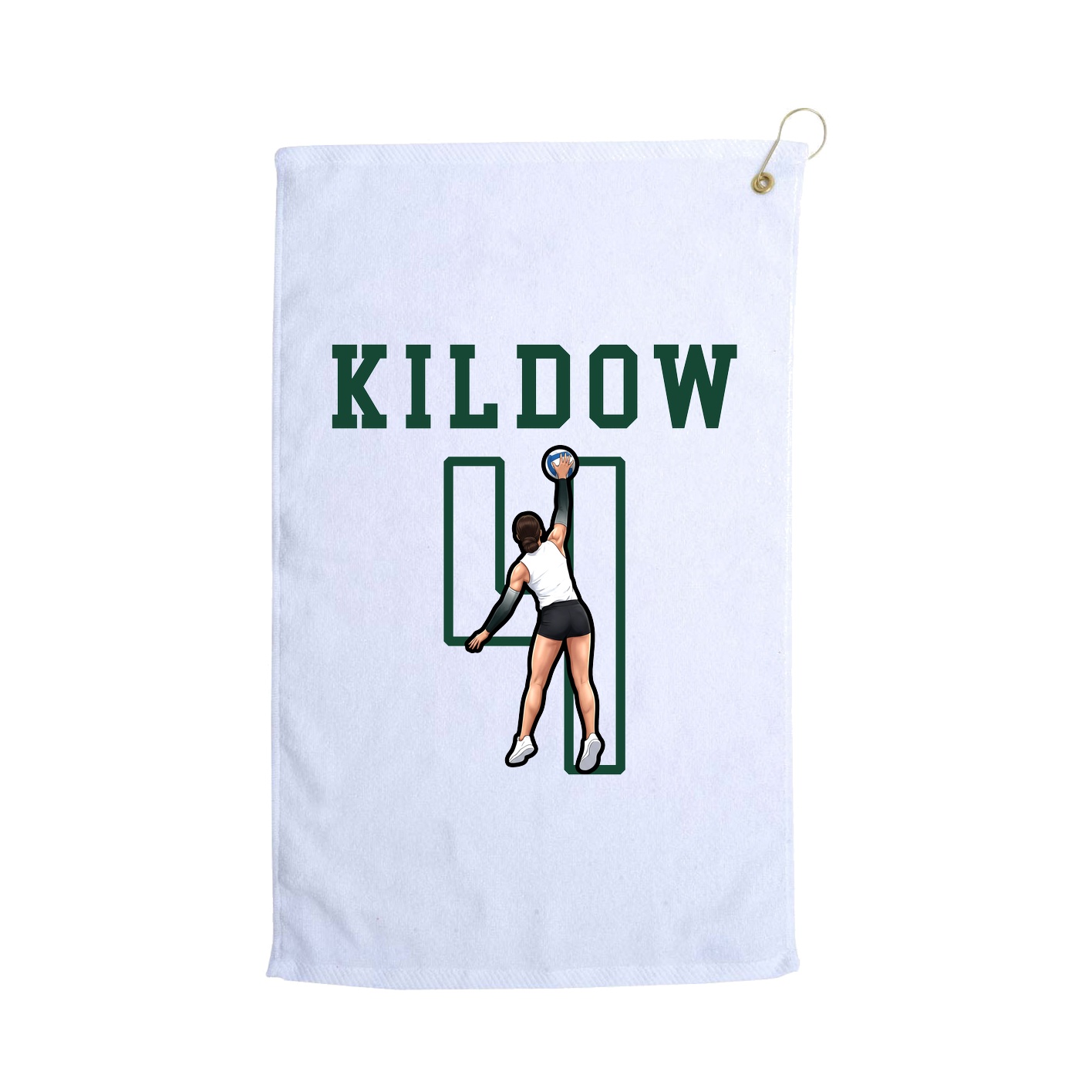 Golf Towel — Shirsey in White