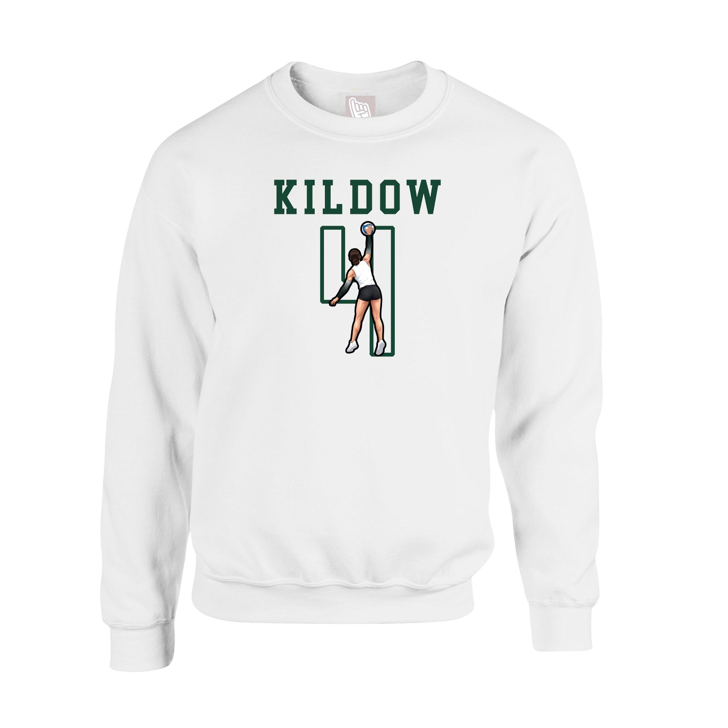 Fleece Crew — Shirsey in White