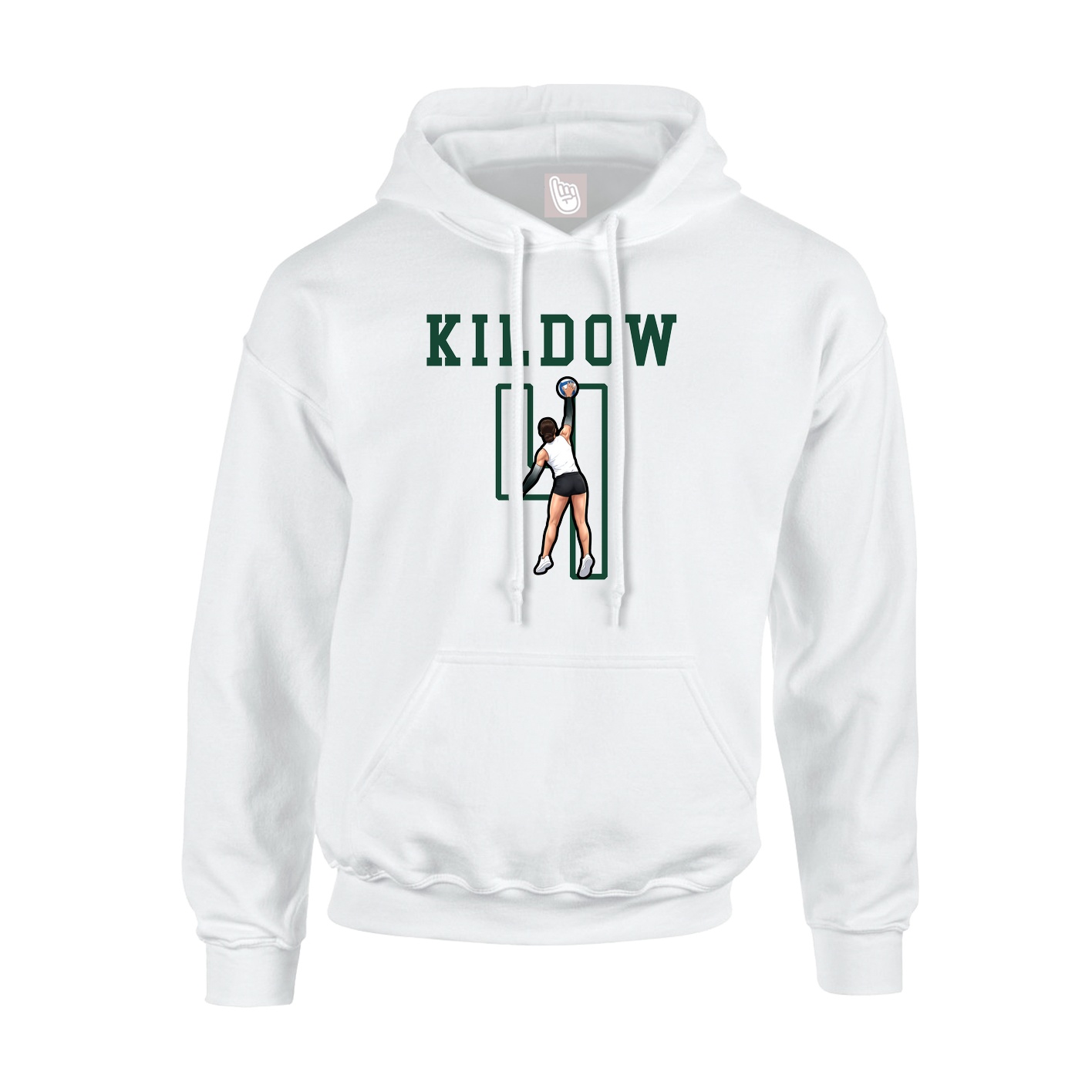 Youth Hoodie — Shirsey in White