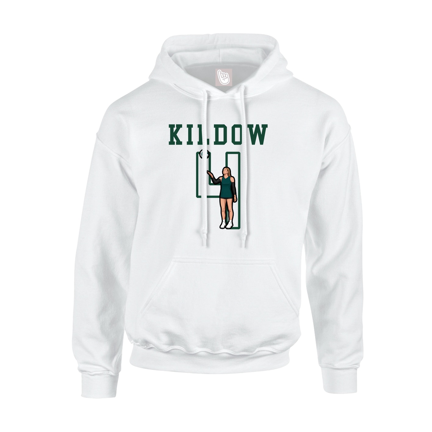 Youth Hoodie — Shirsey in White