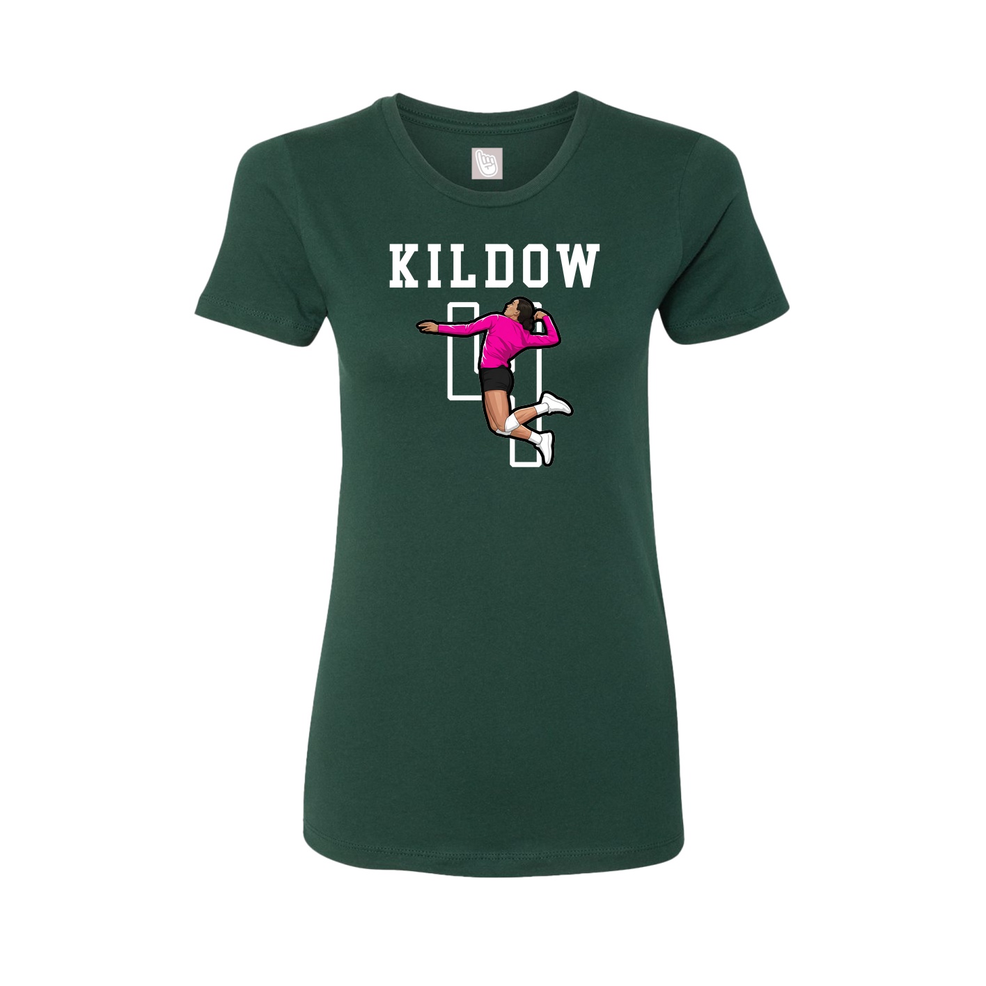 Fitted Women's Tee — Shirsey in Green