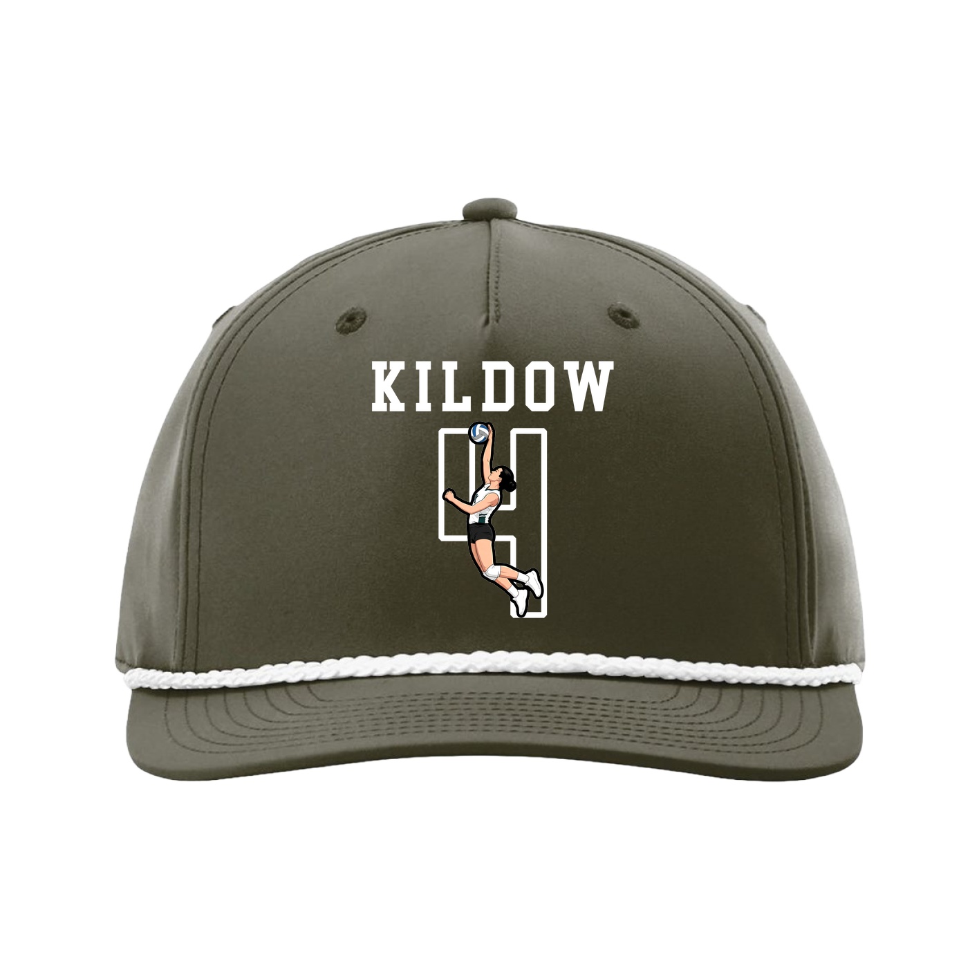 Five-Panel Classic Rope Cap — Shirsey in Green