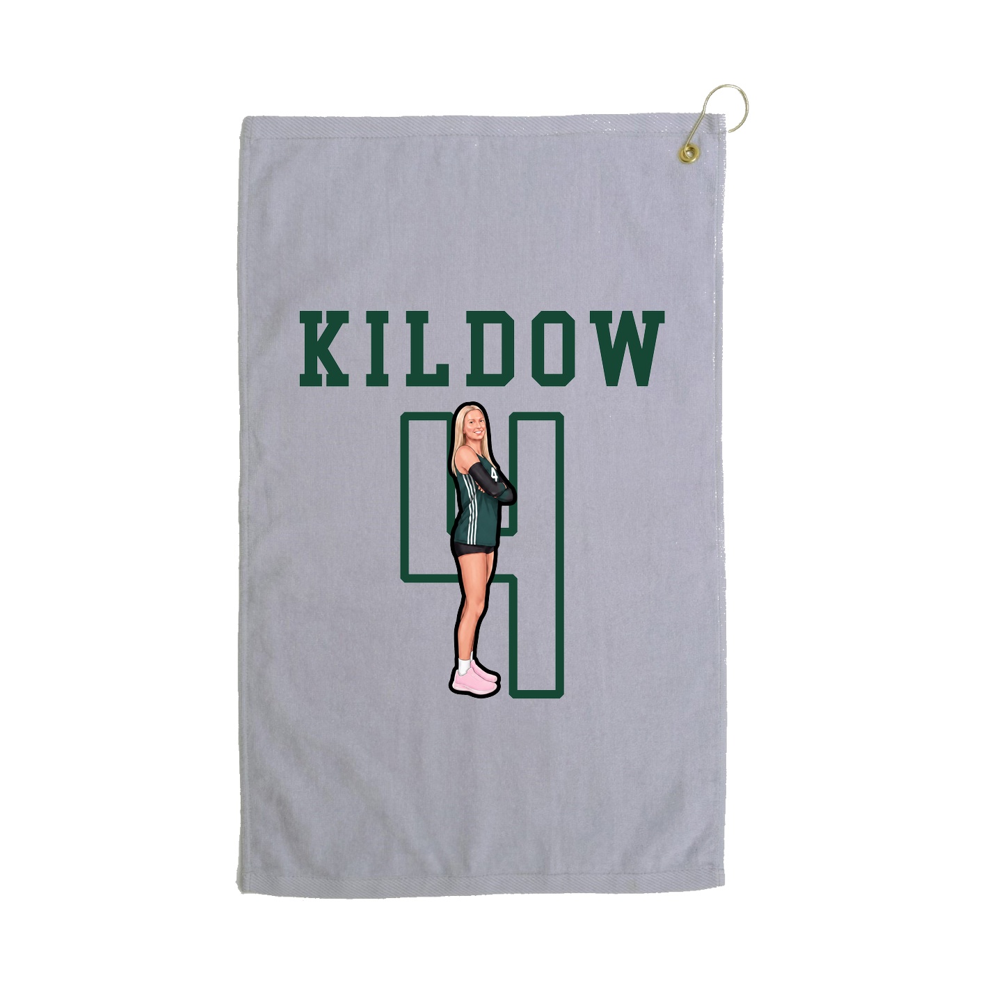 Golf Towel — Shirsey in Grey