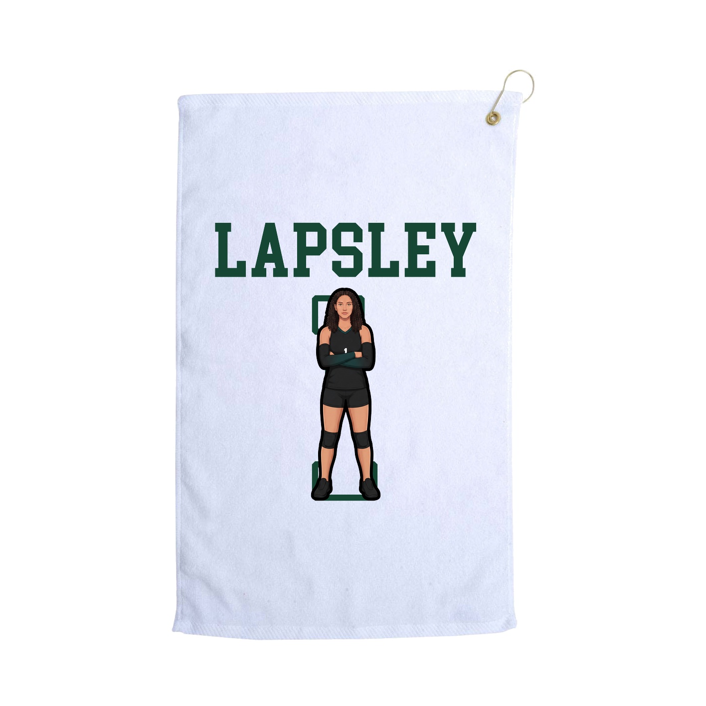 Golf Towel — Shirsey in White