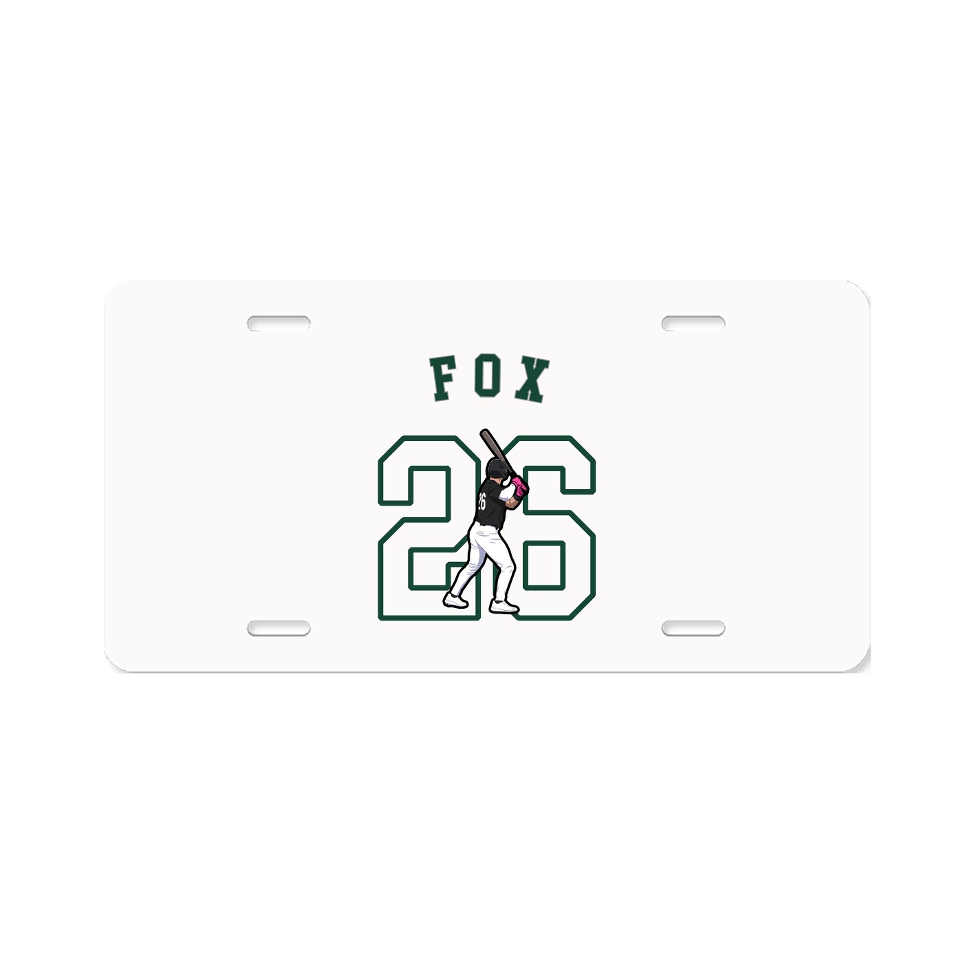 License Plate — Shirsey Arch in Classic