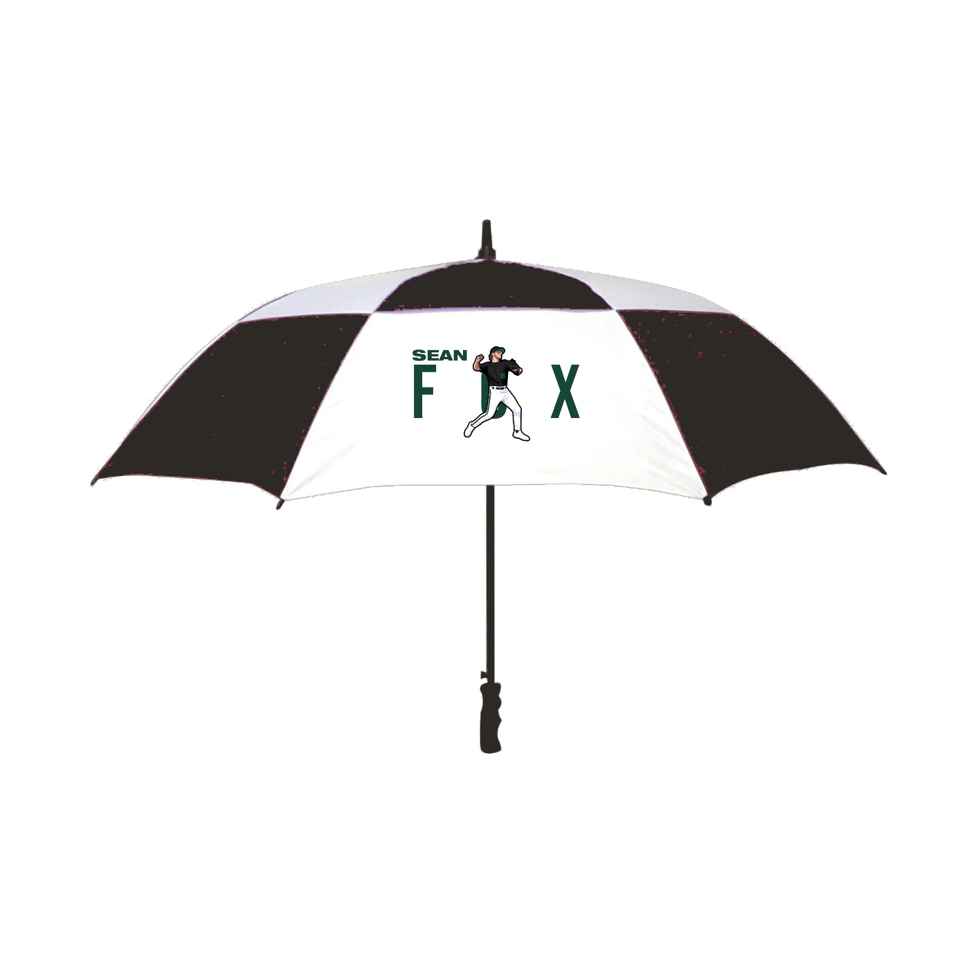 Golf Umbrella — Player Name in Black