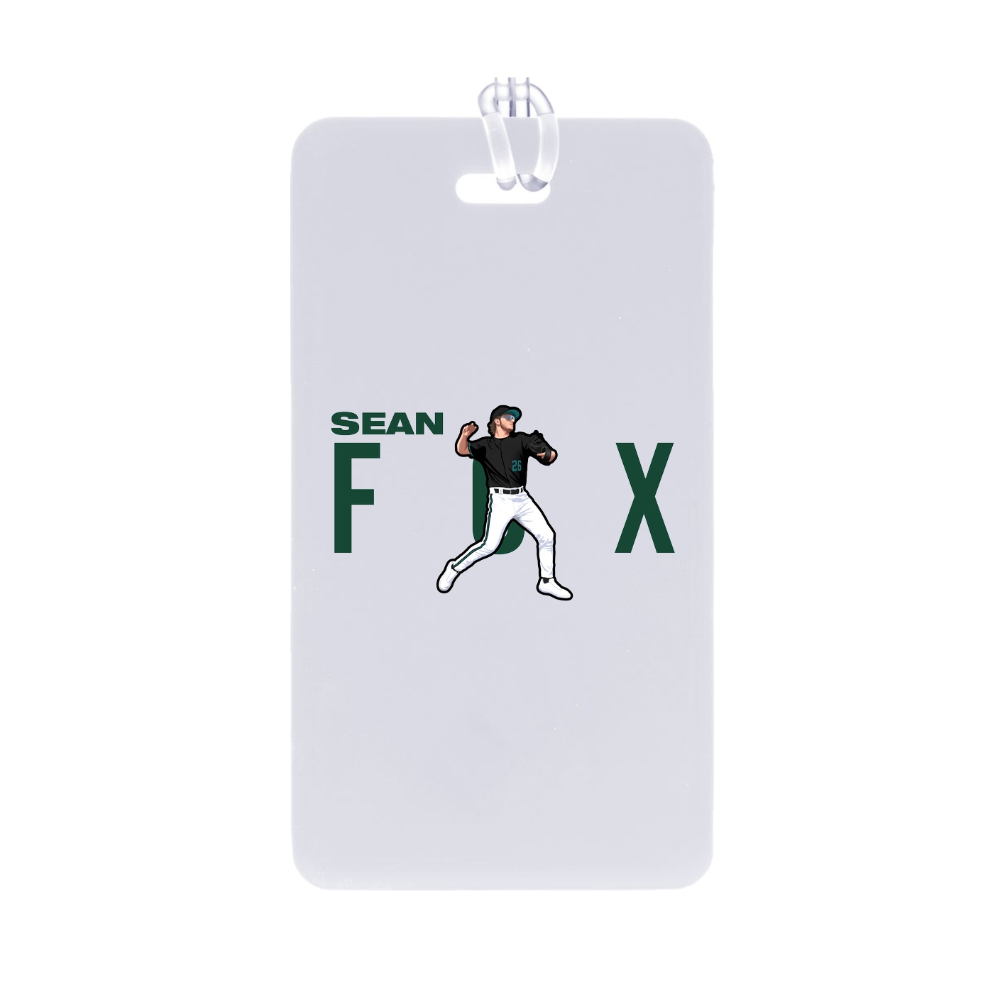 Bag Tag — Player Name in Classic