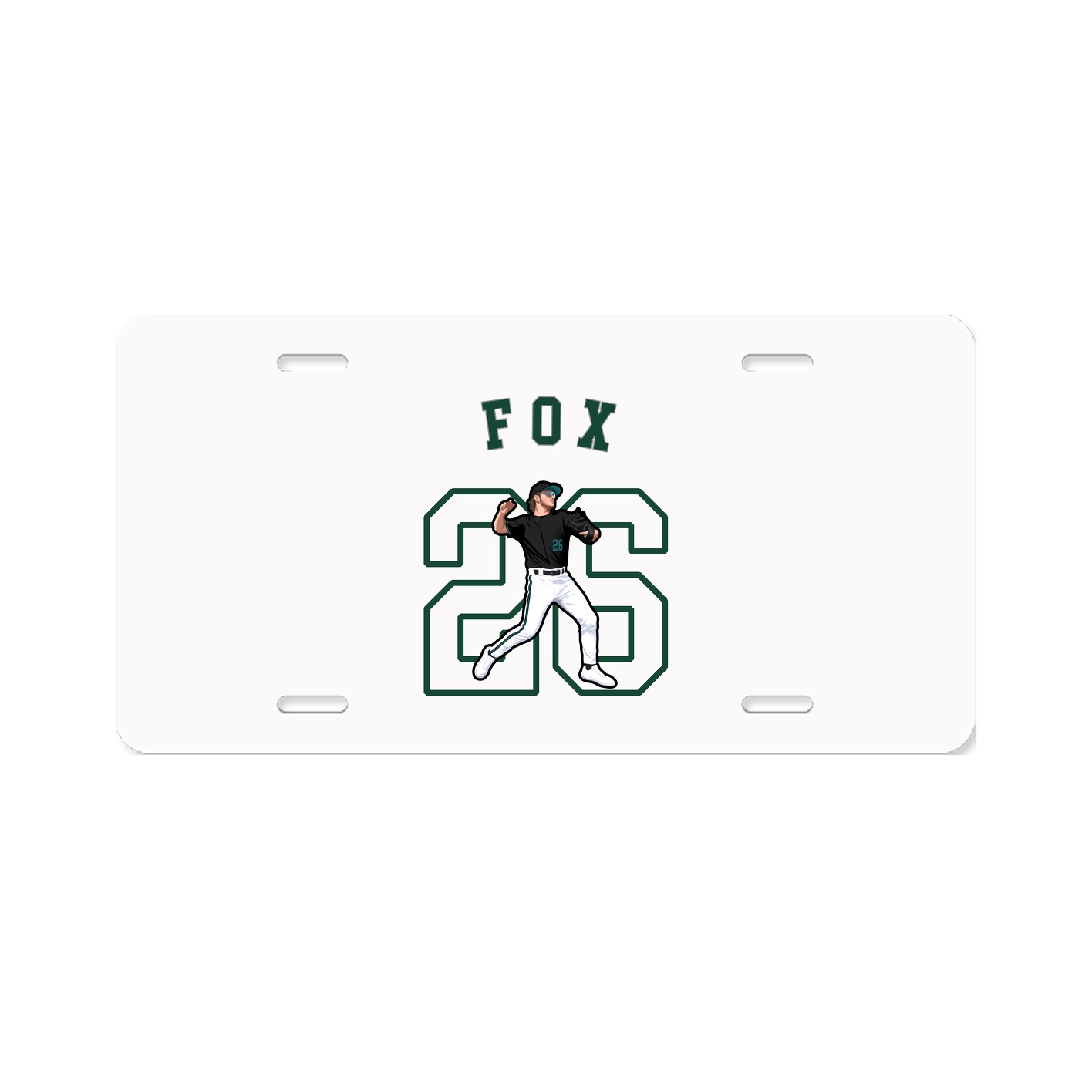 License Plate — Shirsey Arch in Classic