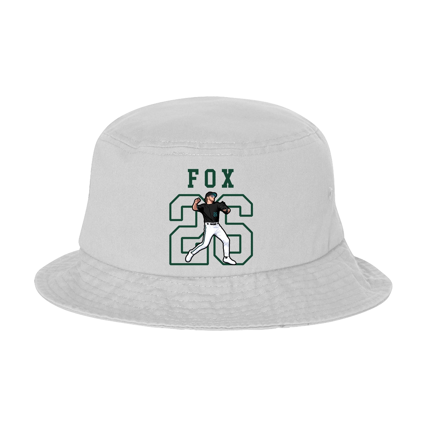 Bucket Cap — Shirsey in White