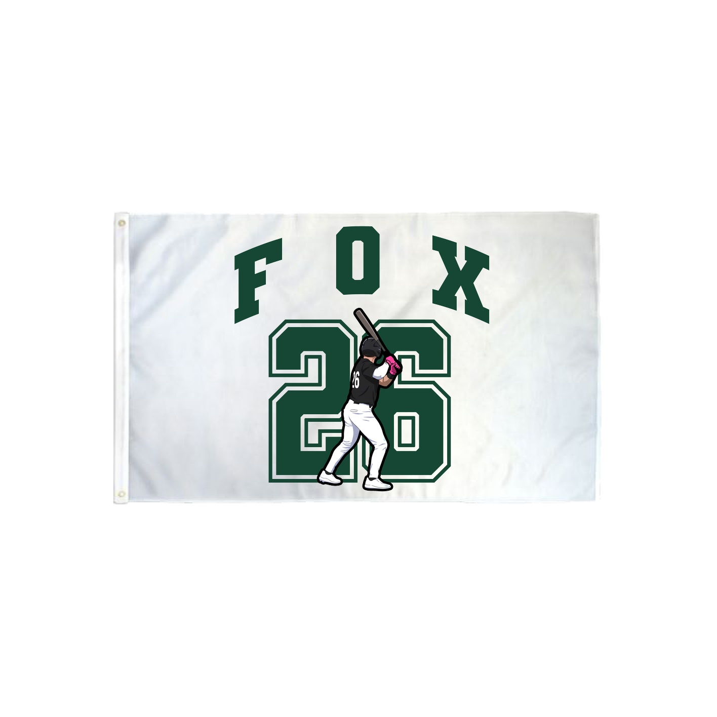 3x5 Flag — Number in Classic