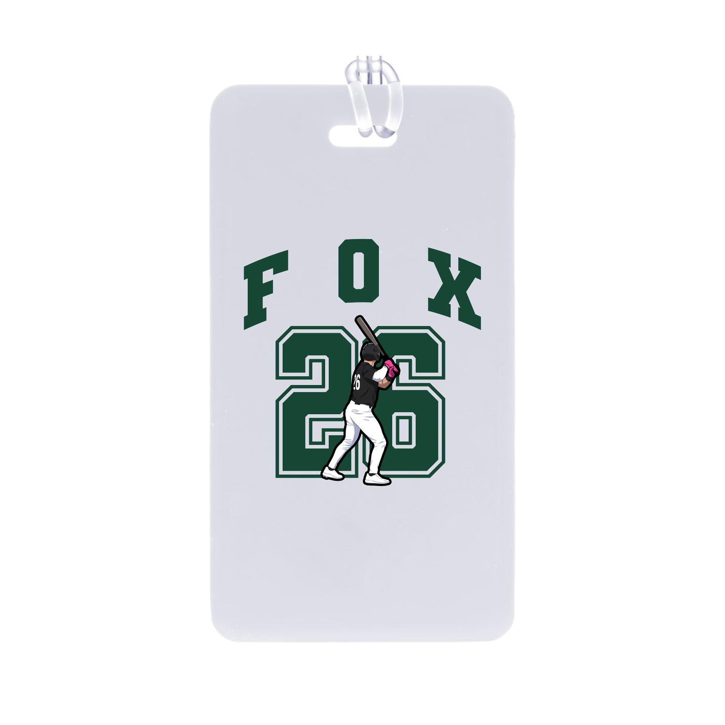 Bag Tag — Number in Classic