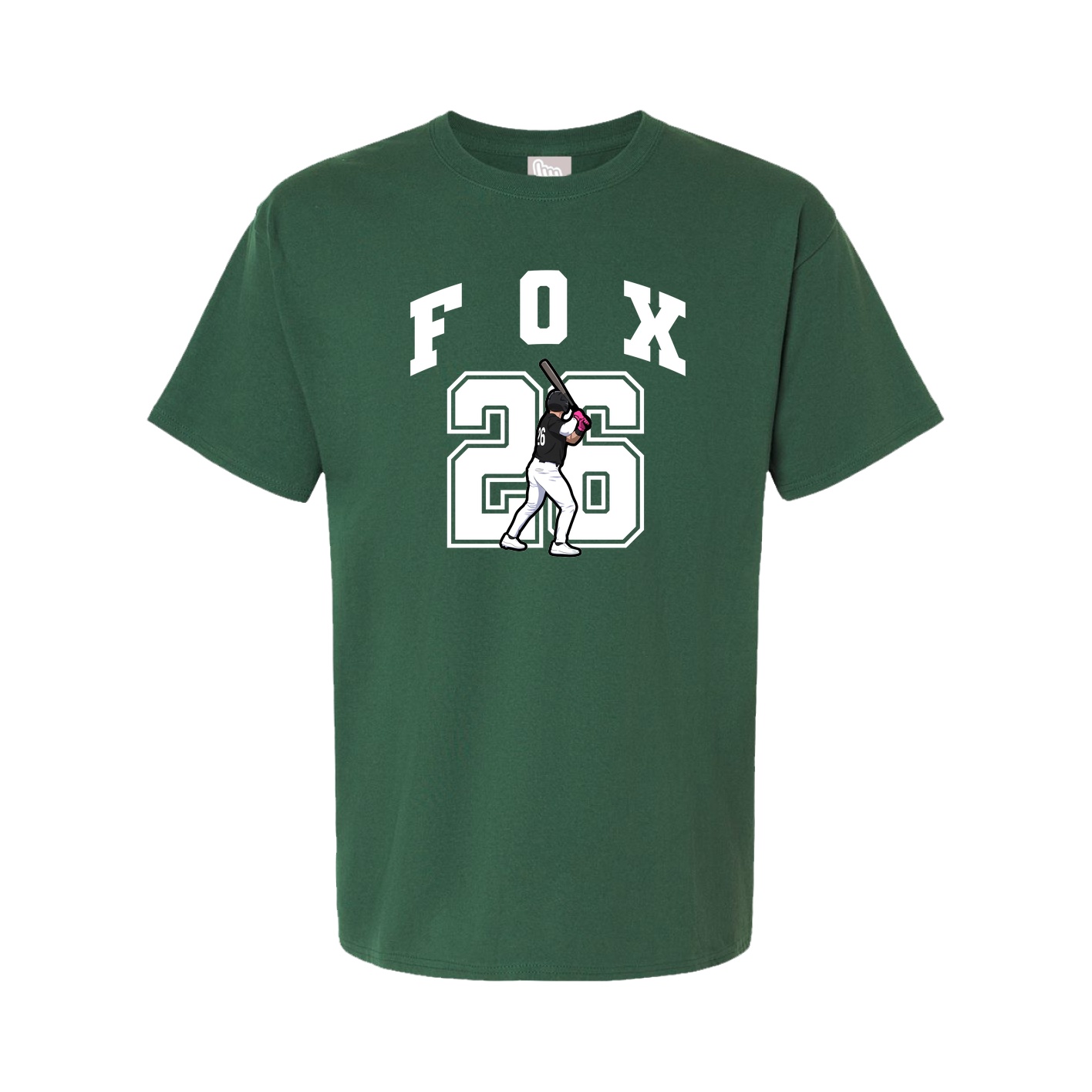 Tee — Number in Green