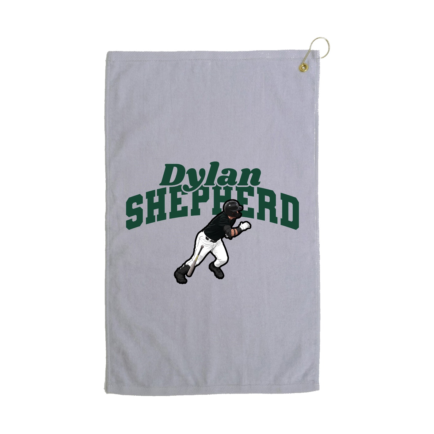 Golf Towel — Signature Arch in Grey
