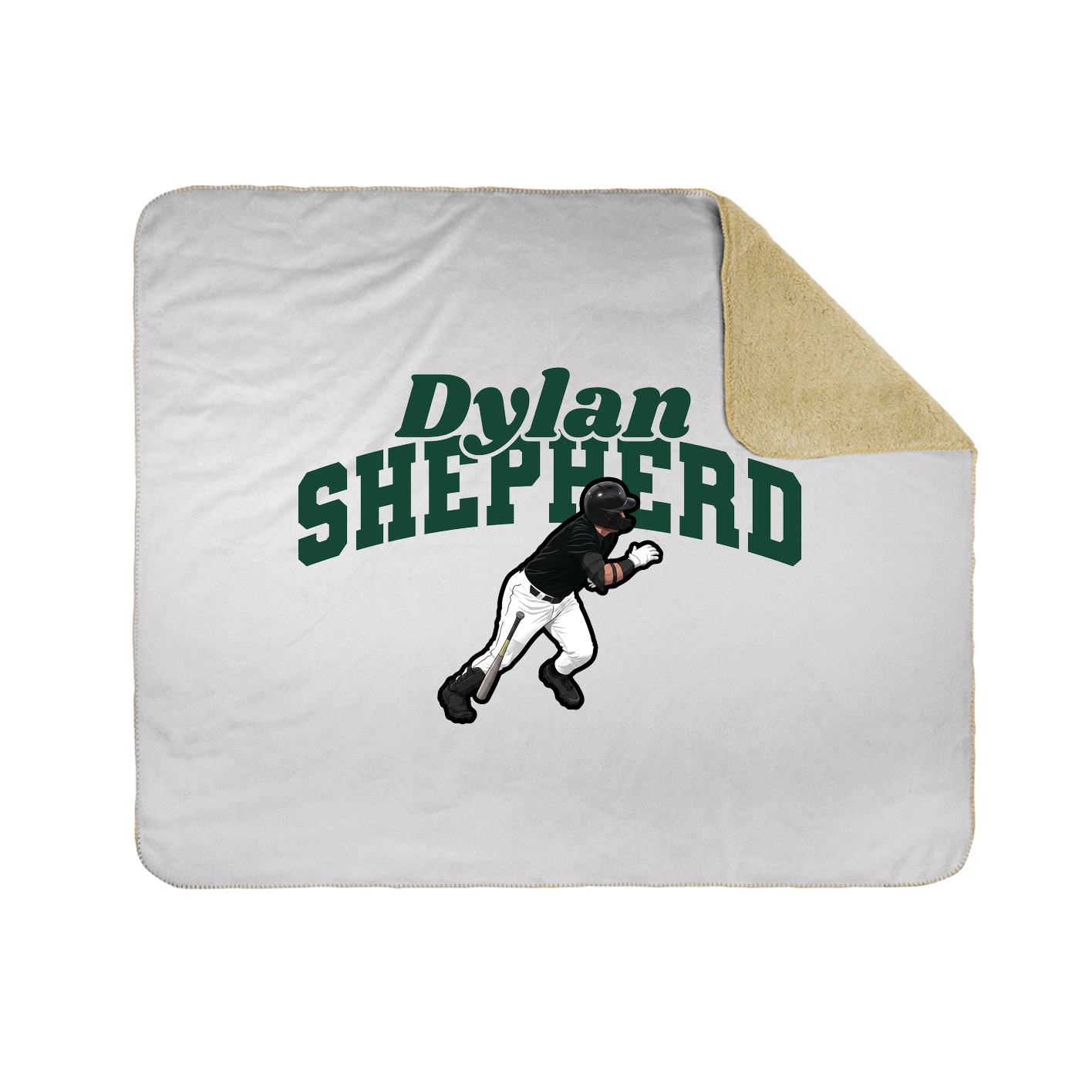 Throw Blanket — Signature Arch in White