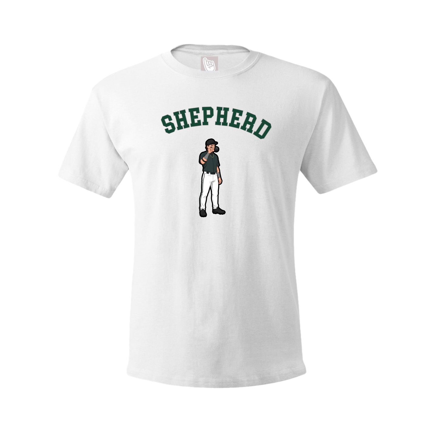 Tee — Shirsey Arch in White