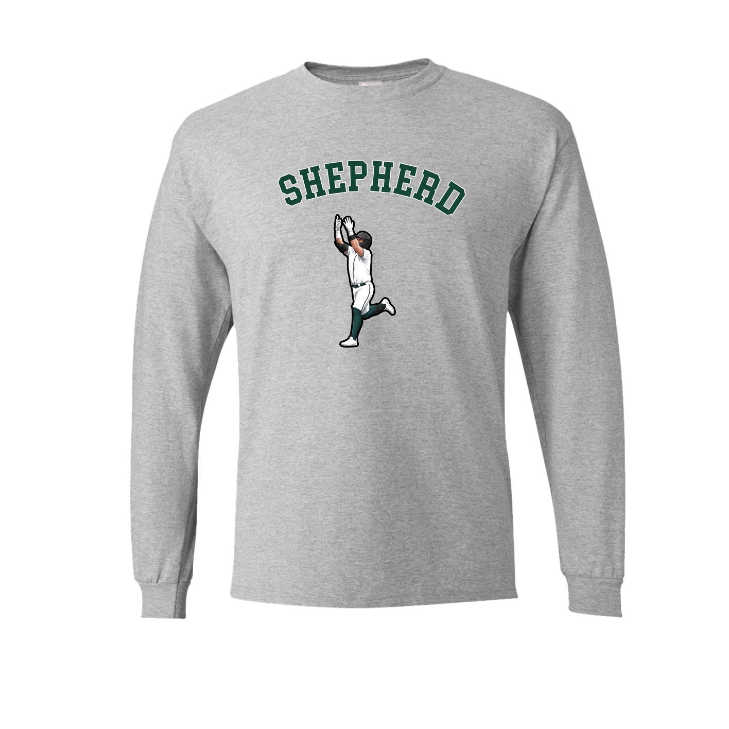 Long Sleeve Tee — Shirsey Arch in Grey