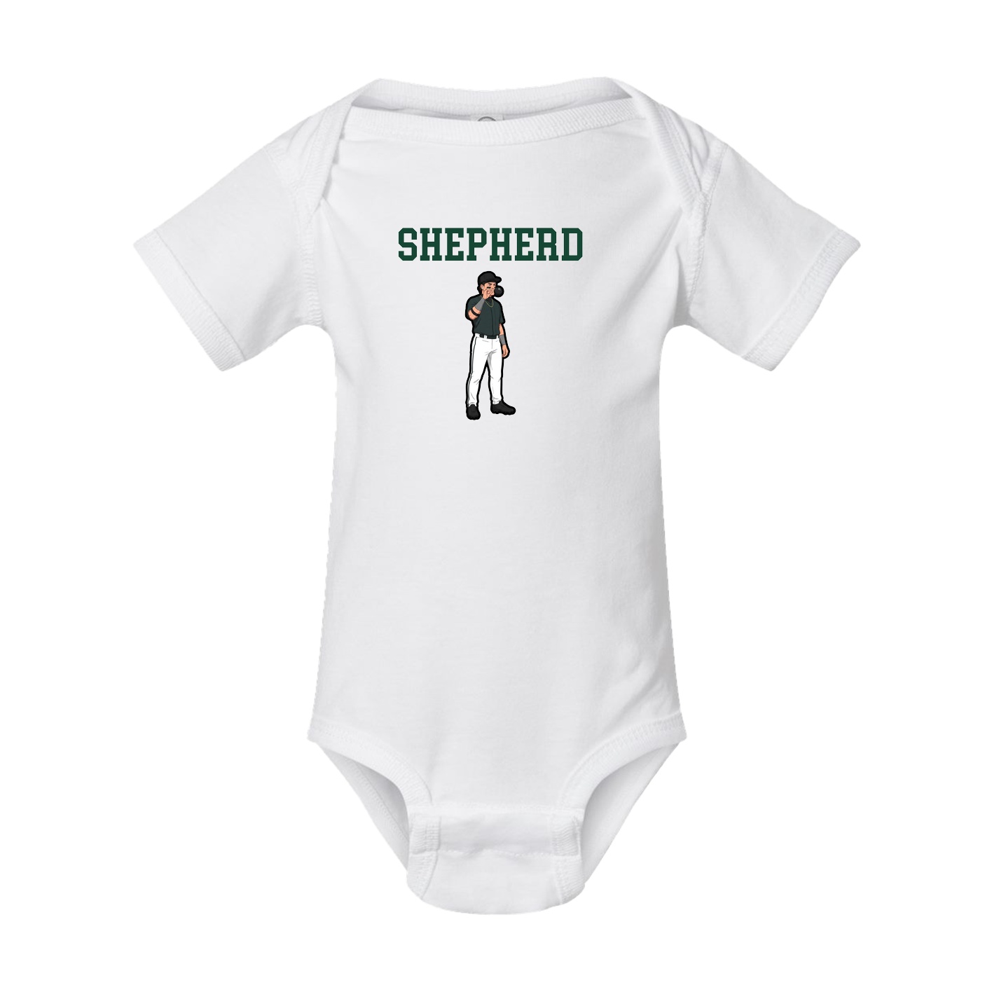 Baby Onesie — Shirsey in White