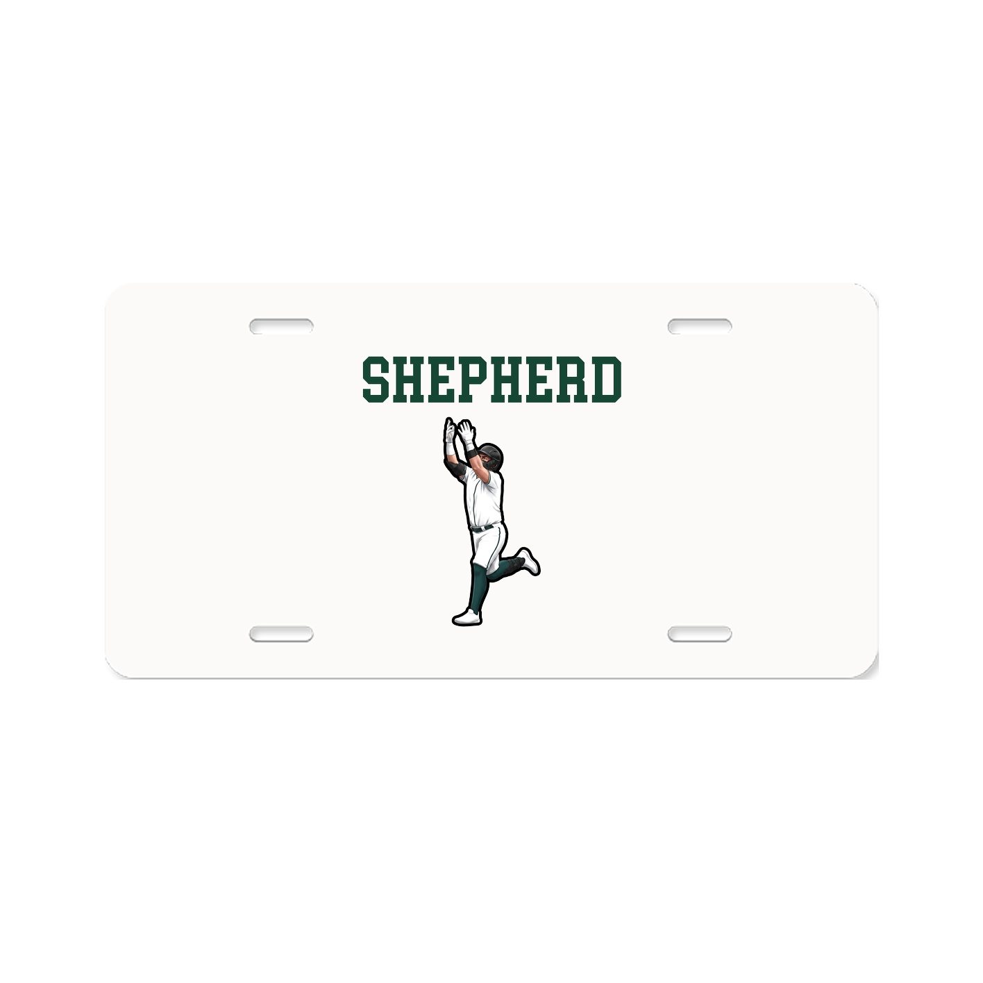 License Plate — Shirsey in Classic