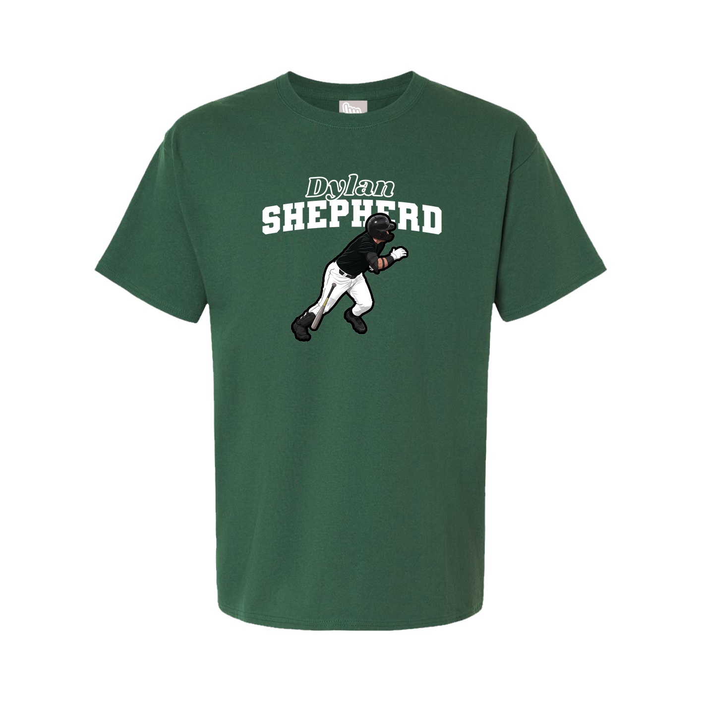 Tee — Name Arch in Green