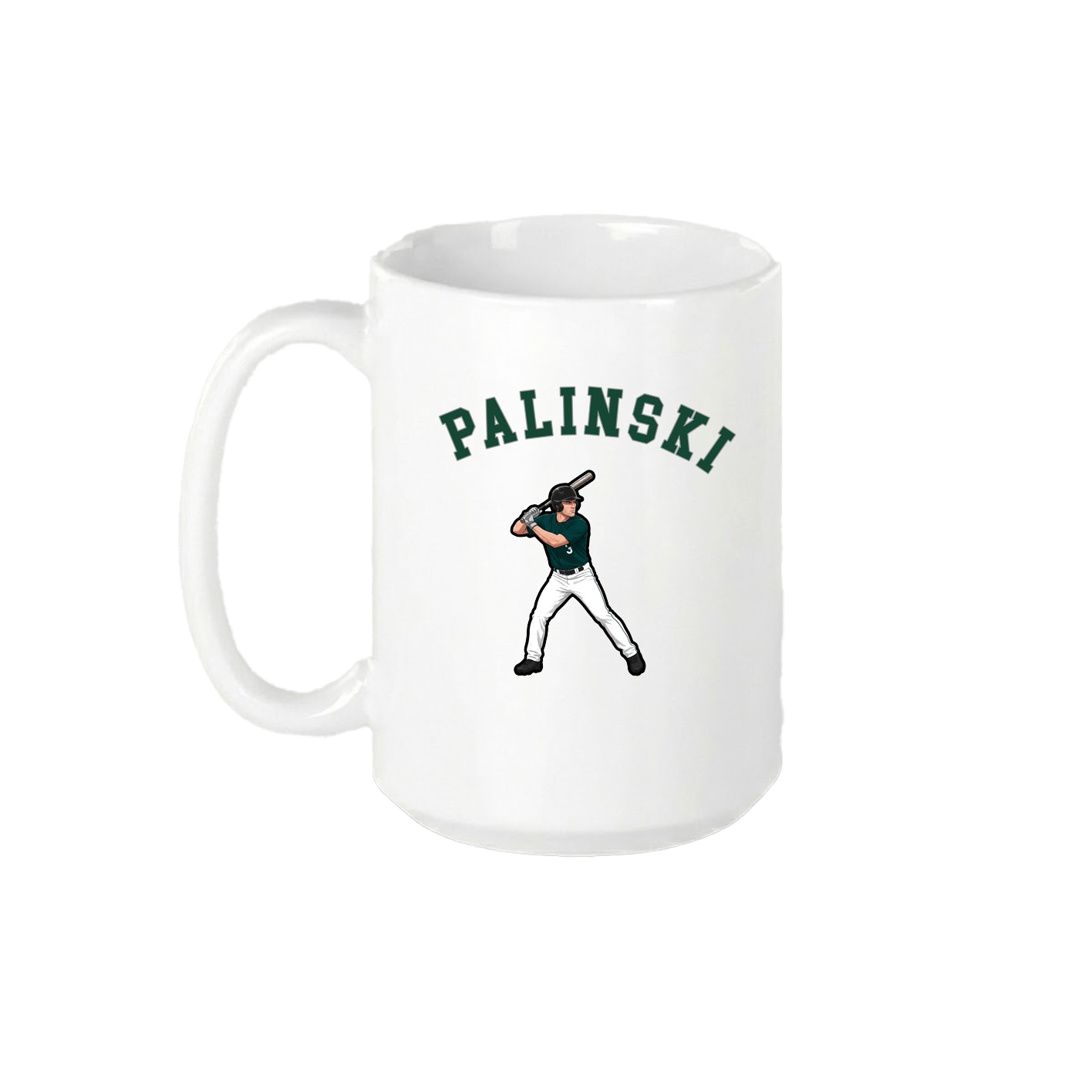 15oz Coffee Mug — Shirsey Arch in White