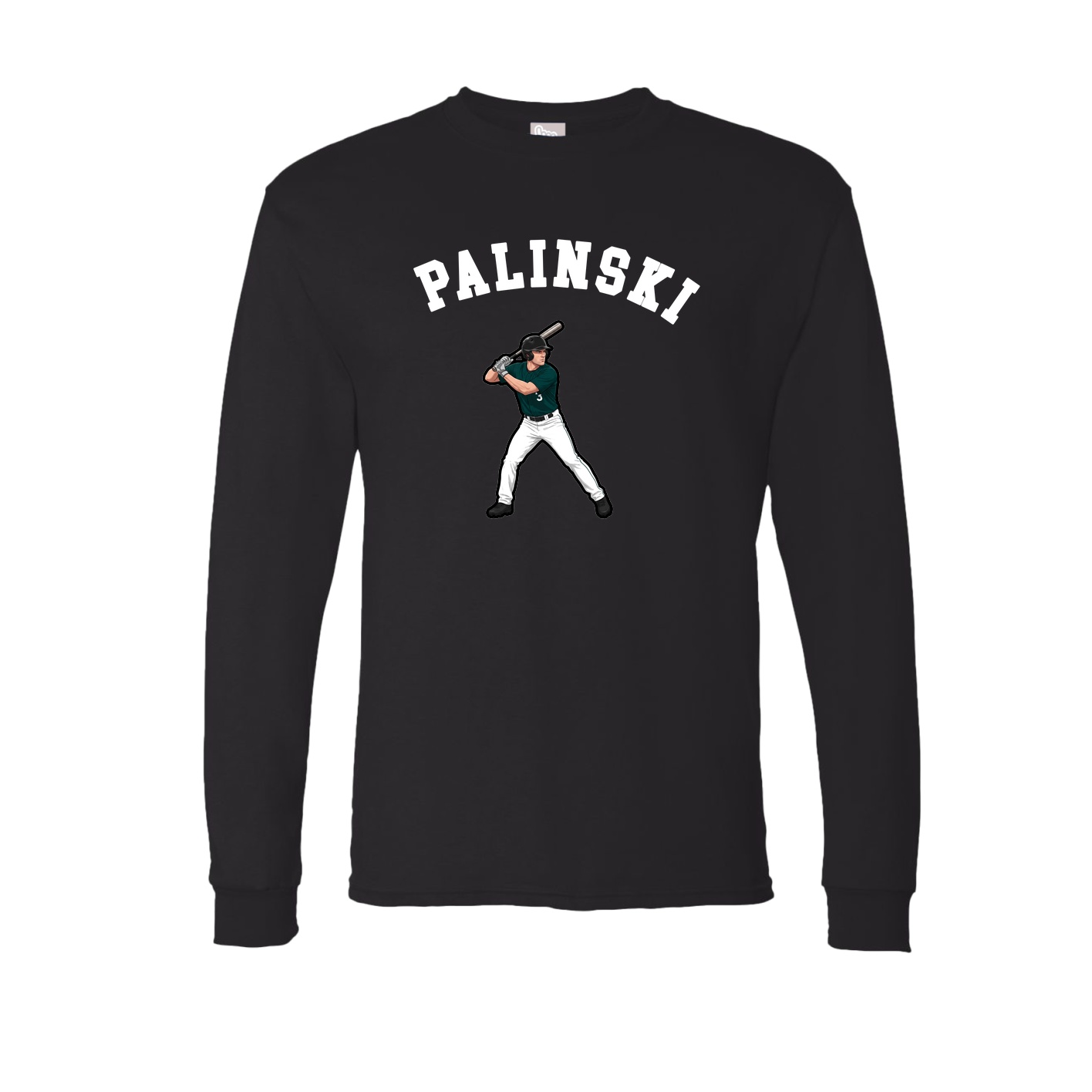 Long Sleeve Tee — Shirsey Arch in Black