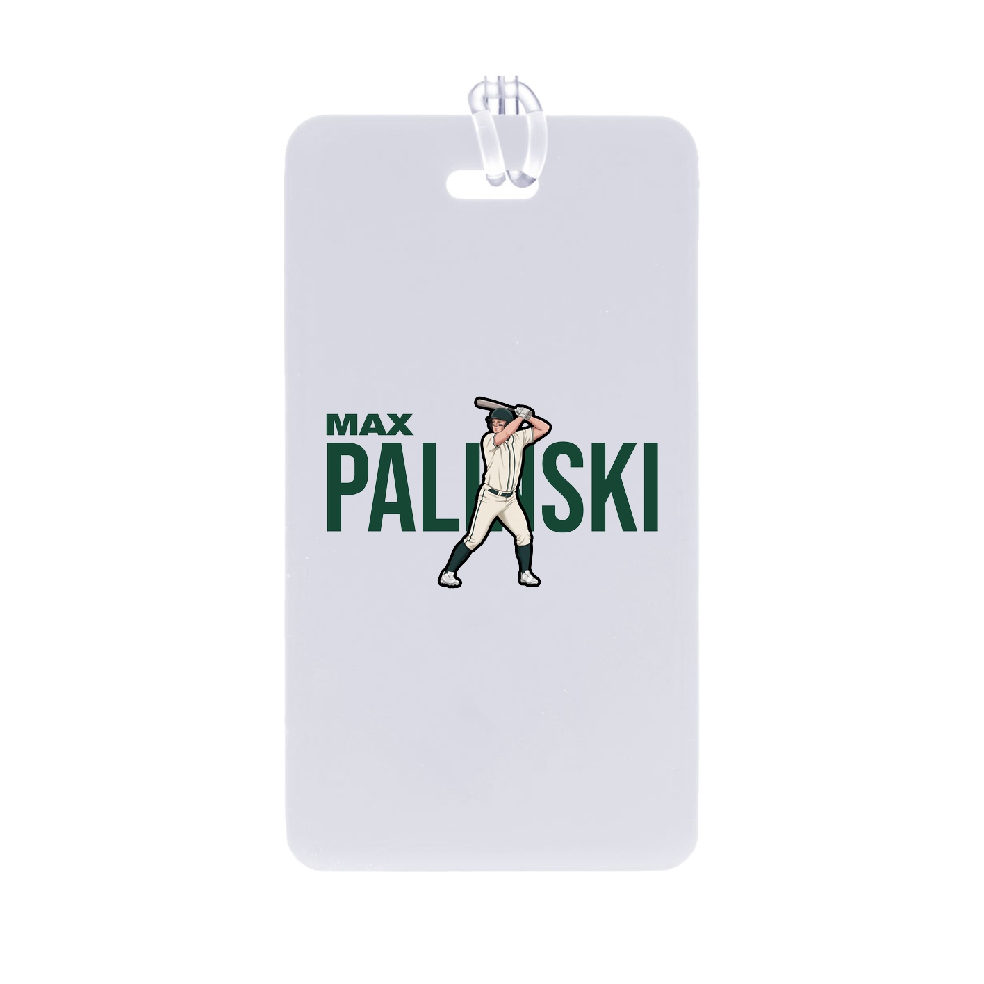Bag Tag — Player Name in Classic